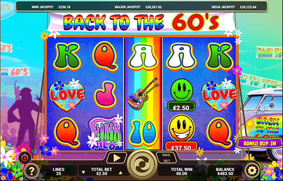 Back to the 60s Slot Game