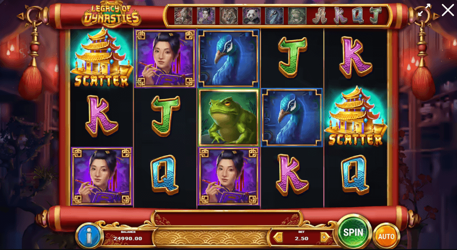 Legacy of Dynasties Slot Game