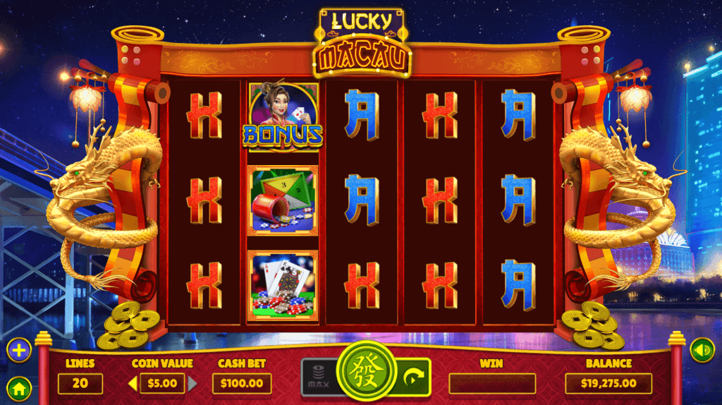 Lucky Macau Slot Game