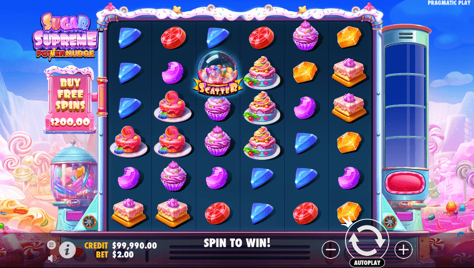 Sugar Supreme Powernudge Slot Game