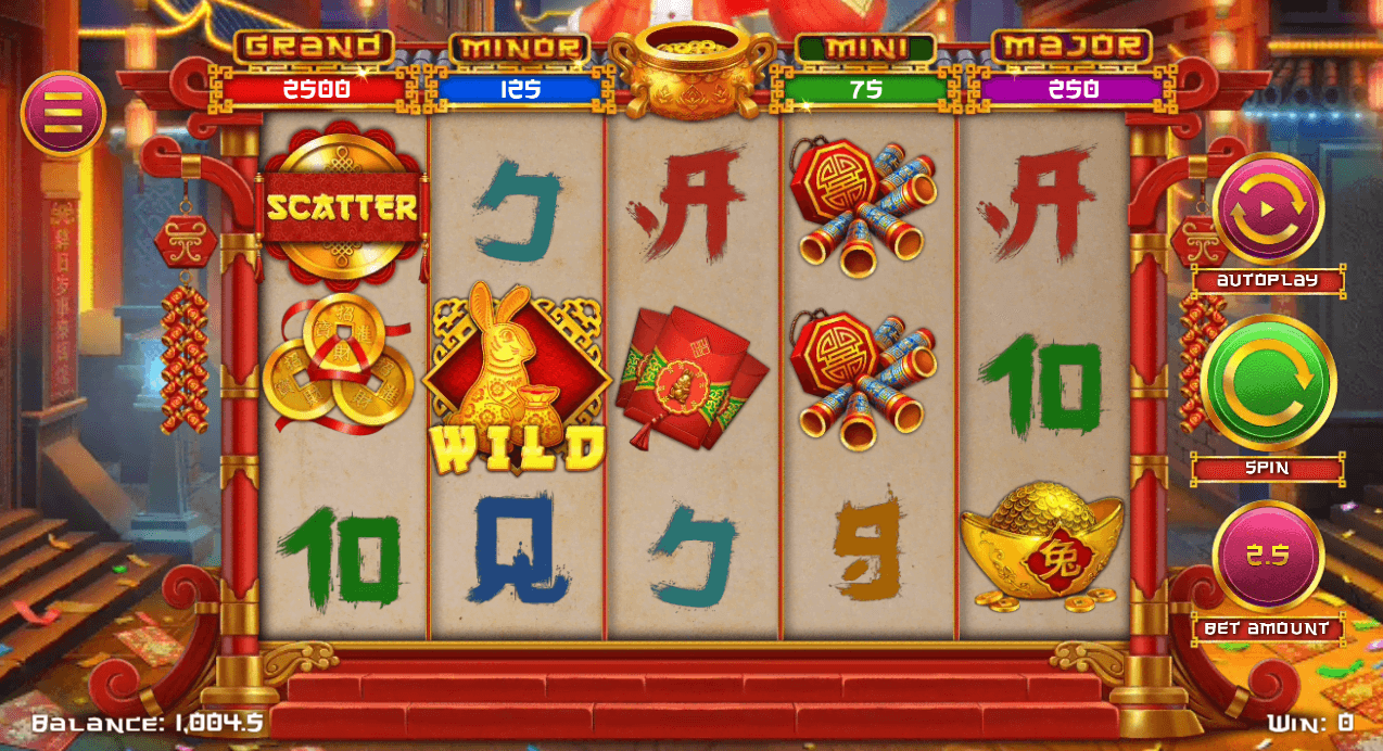 Year of the Rabbit Slot Game