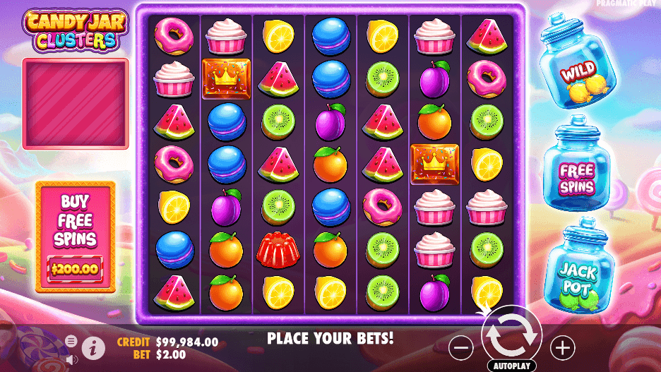 Candy Jar Clusters Slot Game