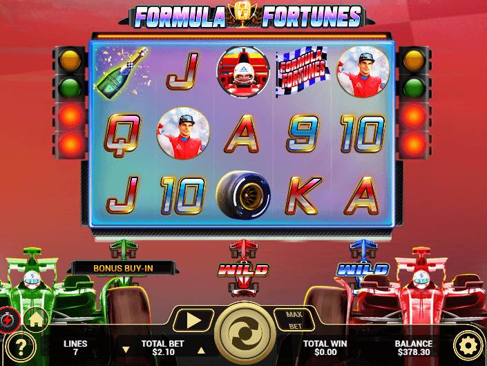 Formula Fortunes Slot Game