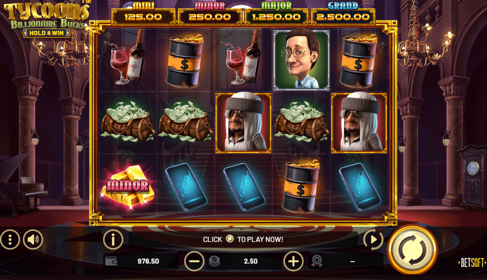 Tycoons: Billionaire Bucks Slot Game