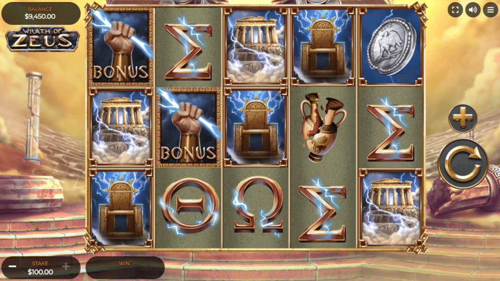 Wrath of Zeus Slot Game