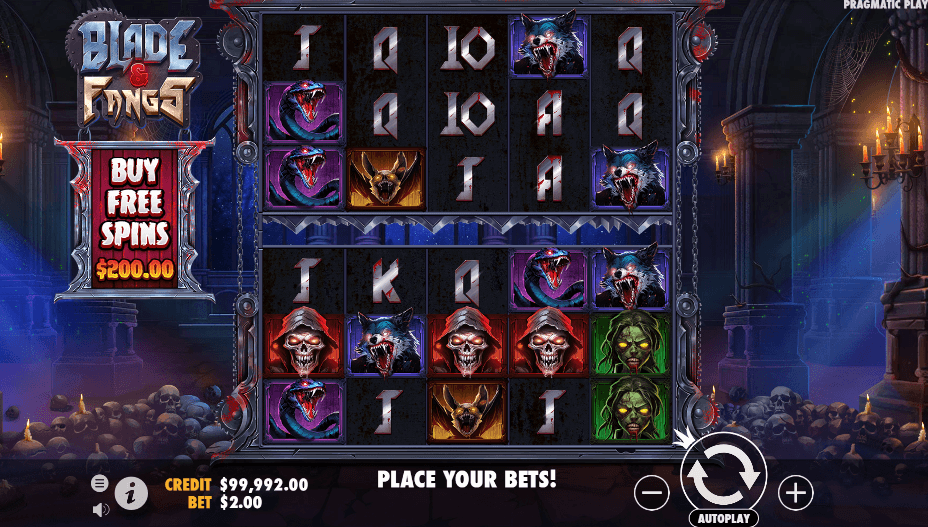 Blade and Fangs Slot Game