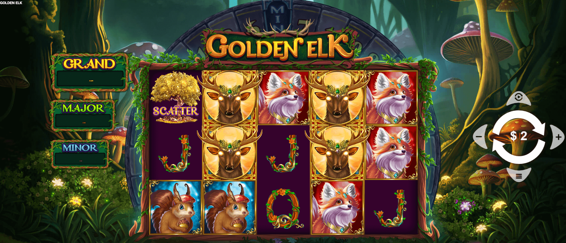 Golden Elk Slot Game