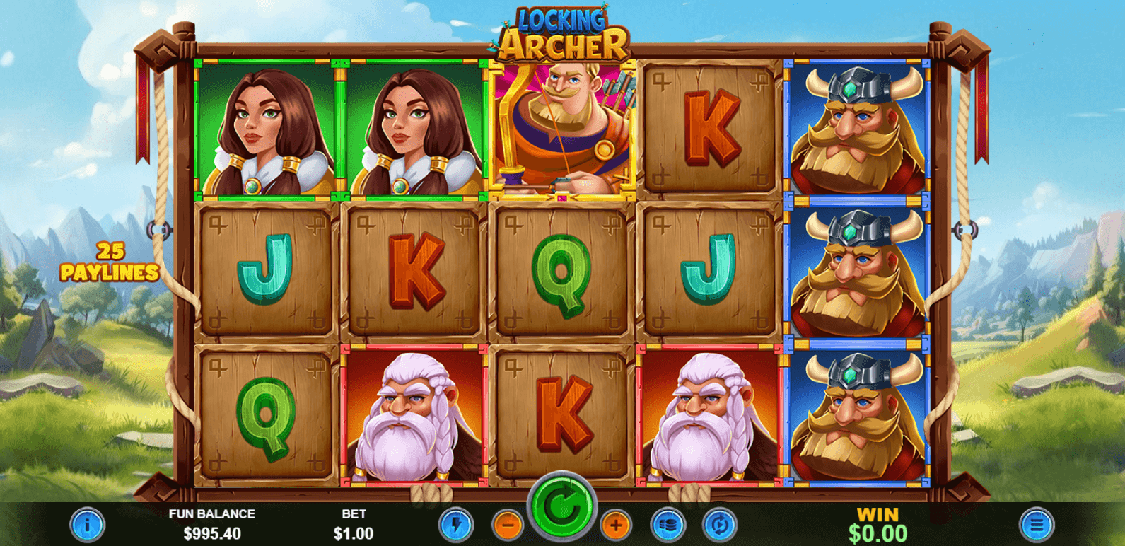 Locking Archer Slot Game