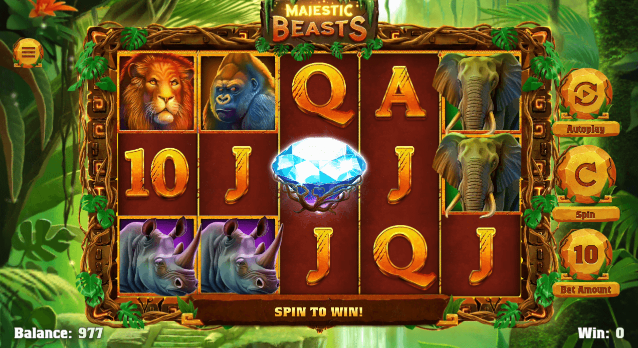 Majestic Beasts Slot Game