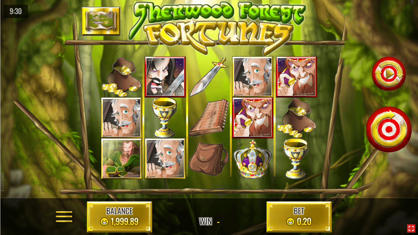 Sherwood Forest Fortunes Slot Game