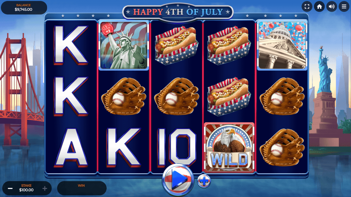 Happy 4th of July Slot Game