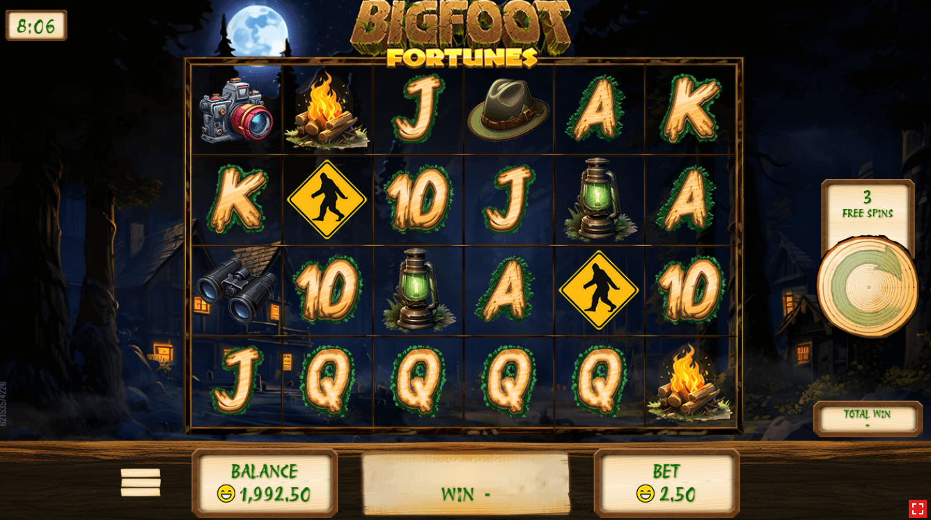 Bigfoot Fortunes Slot Game