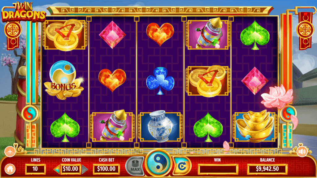 Twin Dragons Slot Game