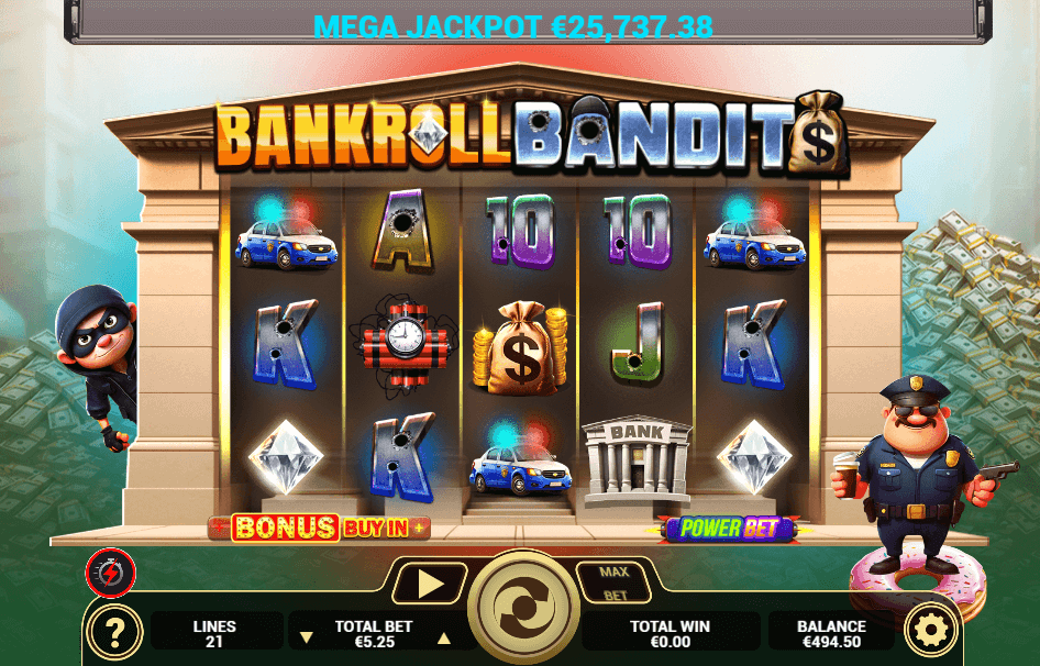 Bankroll Bandits Slot Game