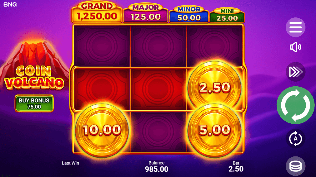 Coin Volcano Slot Game