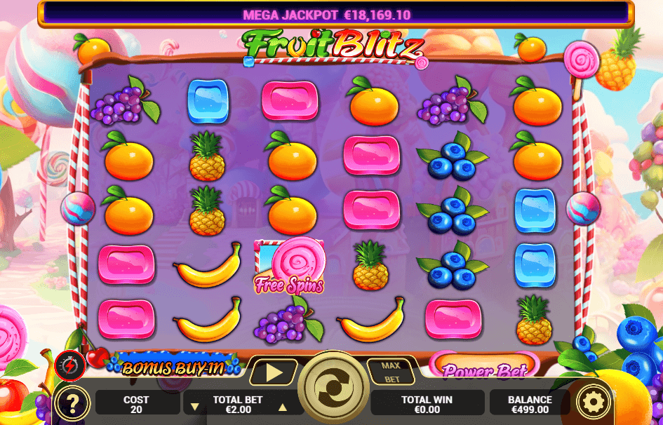 Fruit Blitz Slot Game