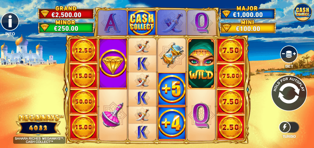 Sahara Riches Megaways: Cash Collect