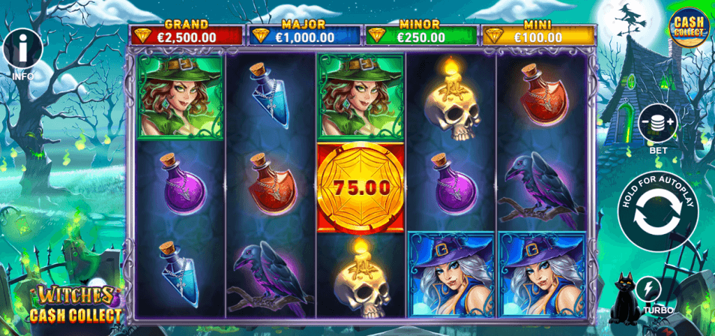 Witches: Cash Collect slot game
