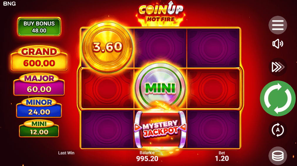 Coin UP: Hot Fire Slot Game