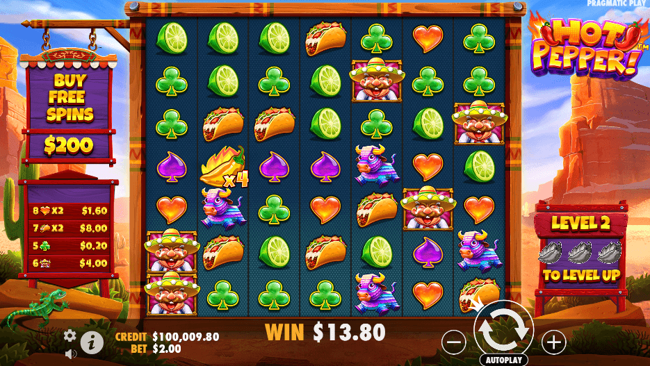 Hot Pepper Slot Game