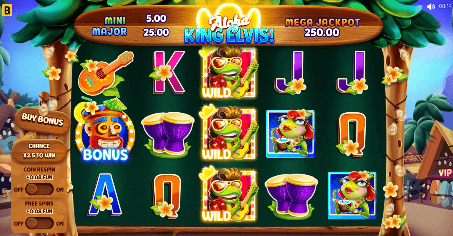 Aloha King Elvis Slot Game