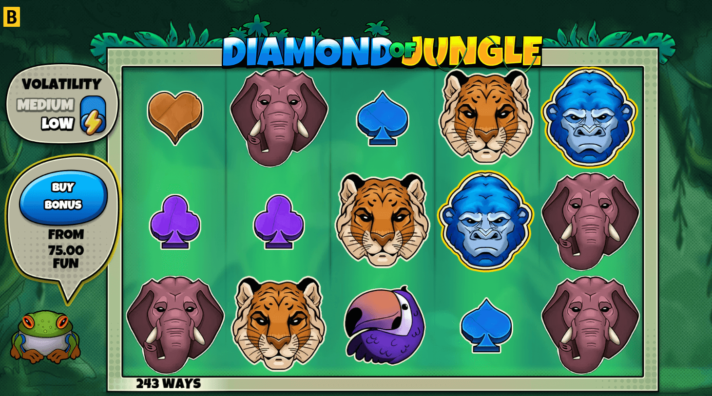 Diamond of Jungle Slot Game