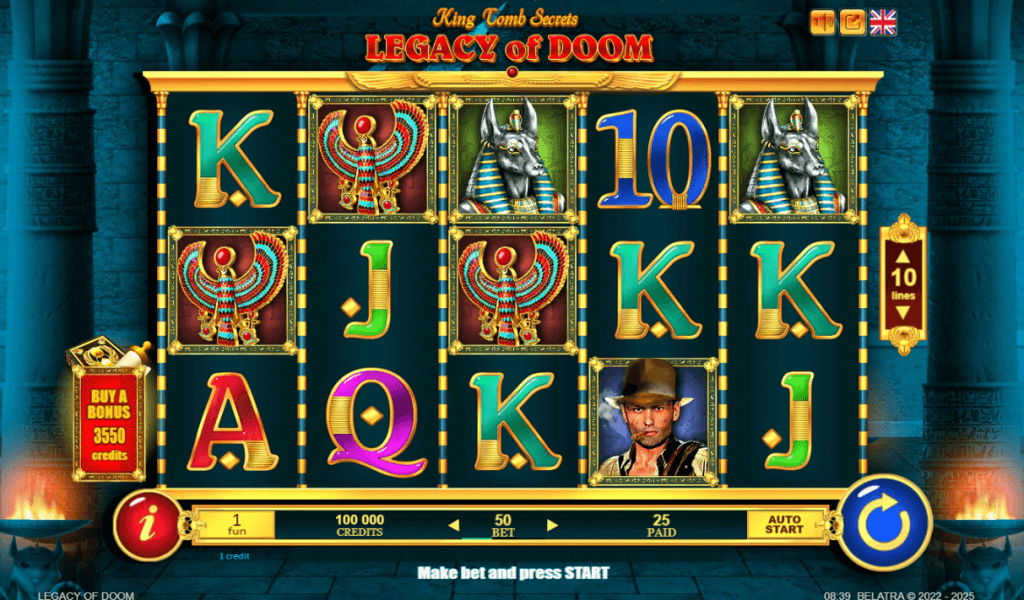 Legacy of Doom Slot Game