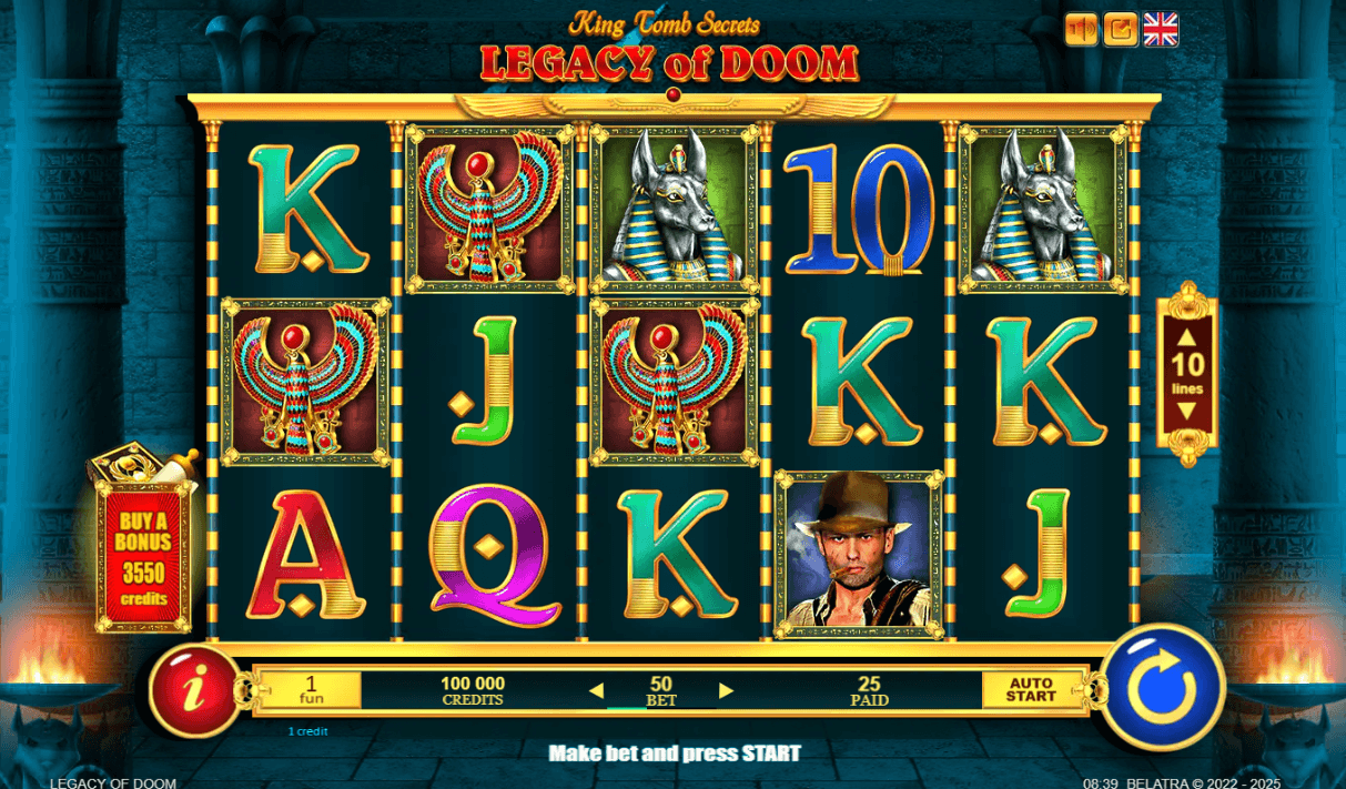 Legacy of Doom Slot Game