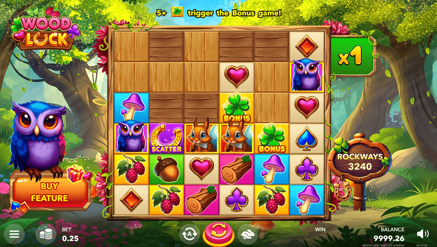Wood Luck Casino Game