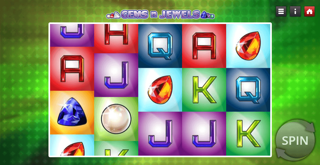 Gems N Jewels slot game screenshot