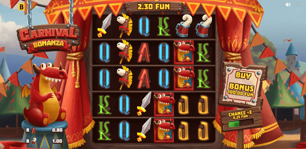 Carnival Bonanza Game screenshot
