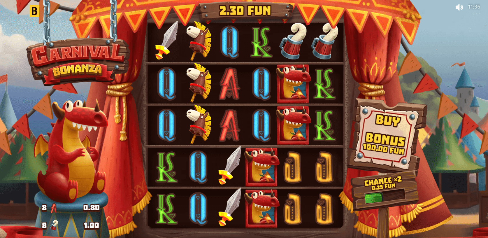 Carnival Bonanza Game screenshot