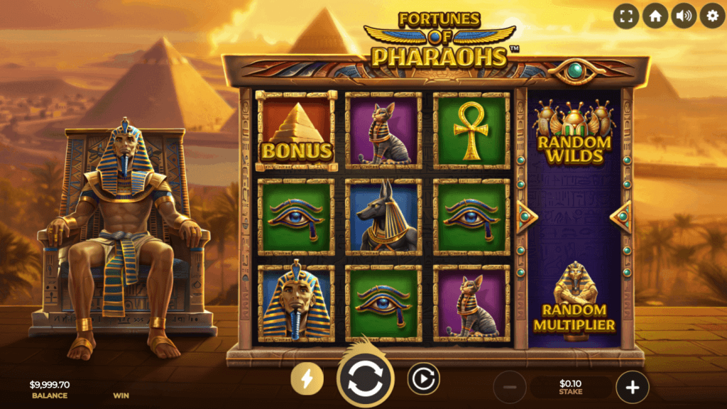 Fortunes of Pharaohs screenshot