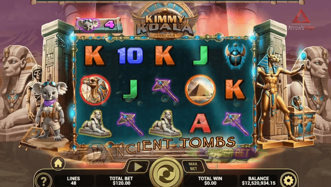 Kimmy Koala Slot Game screenshot