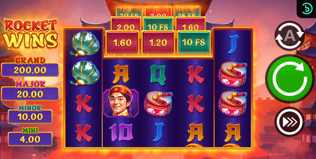 Rocket Wins Slot Game screenshot