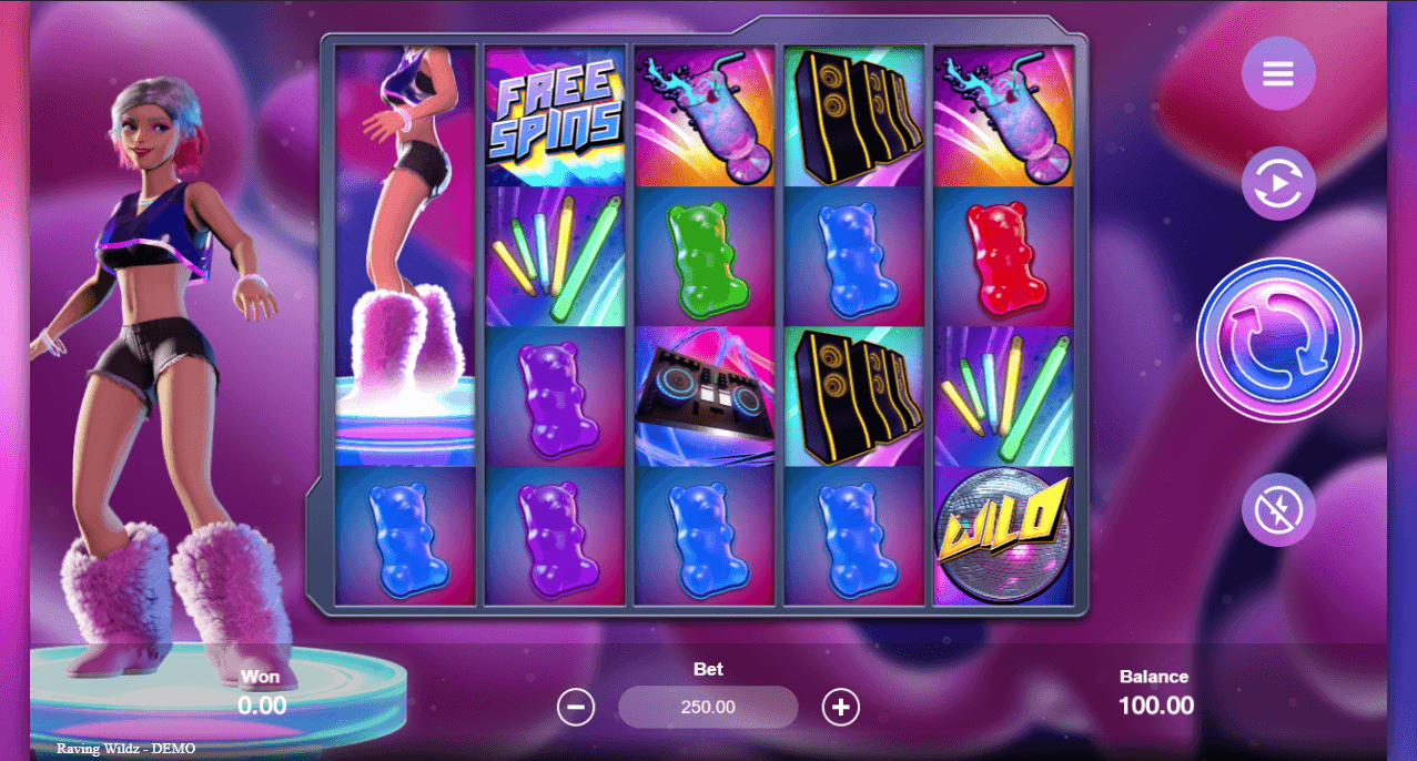 Raving Wilds game screenshot