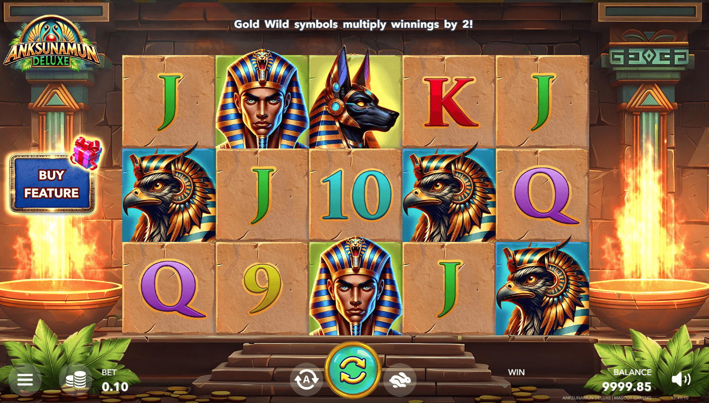 Anksunamun Deluxe Game Screenshot