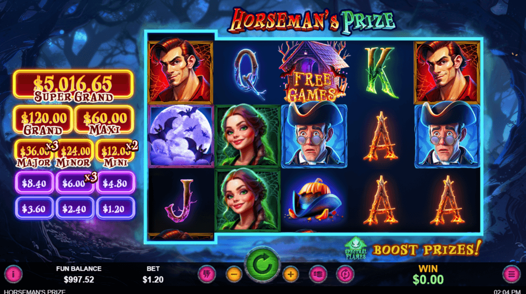 Horseman's Prize game screenshot