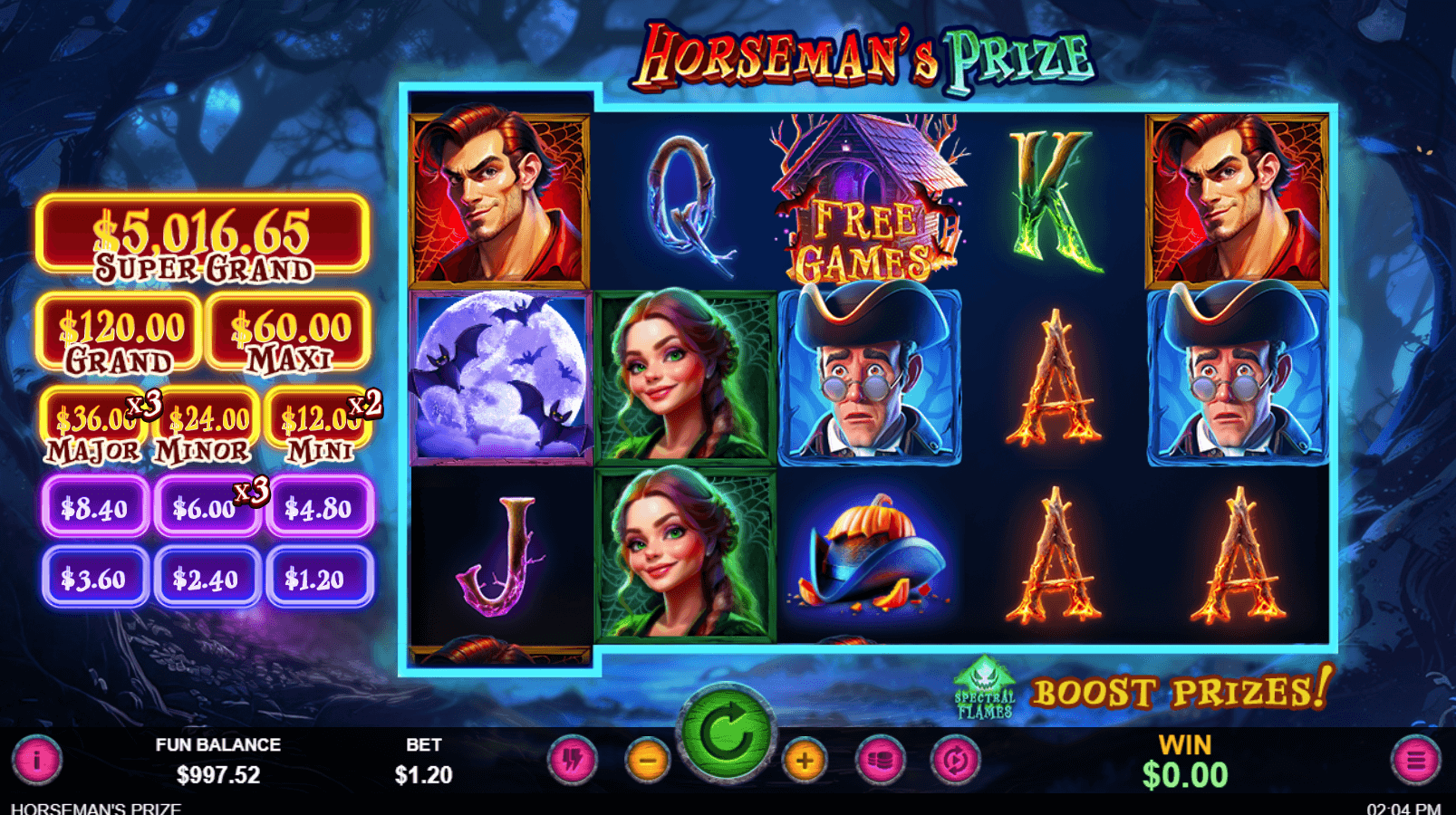 Horseman's Prize game screenshot