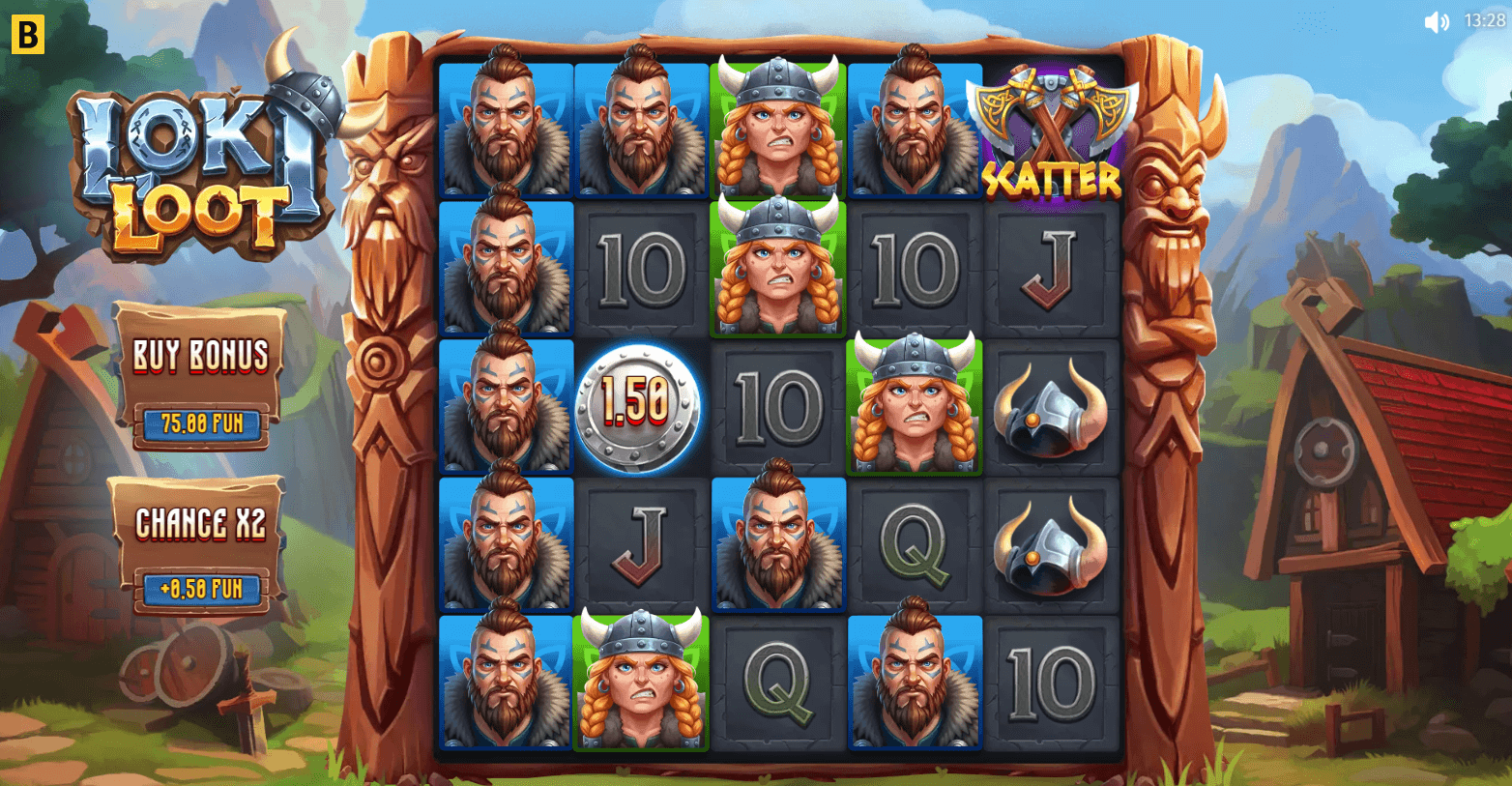 Loki Loot slot game screenshot