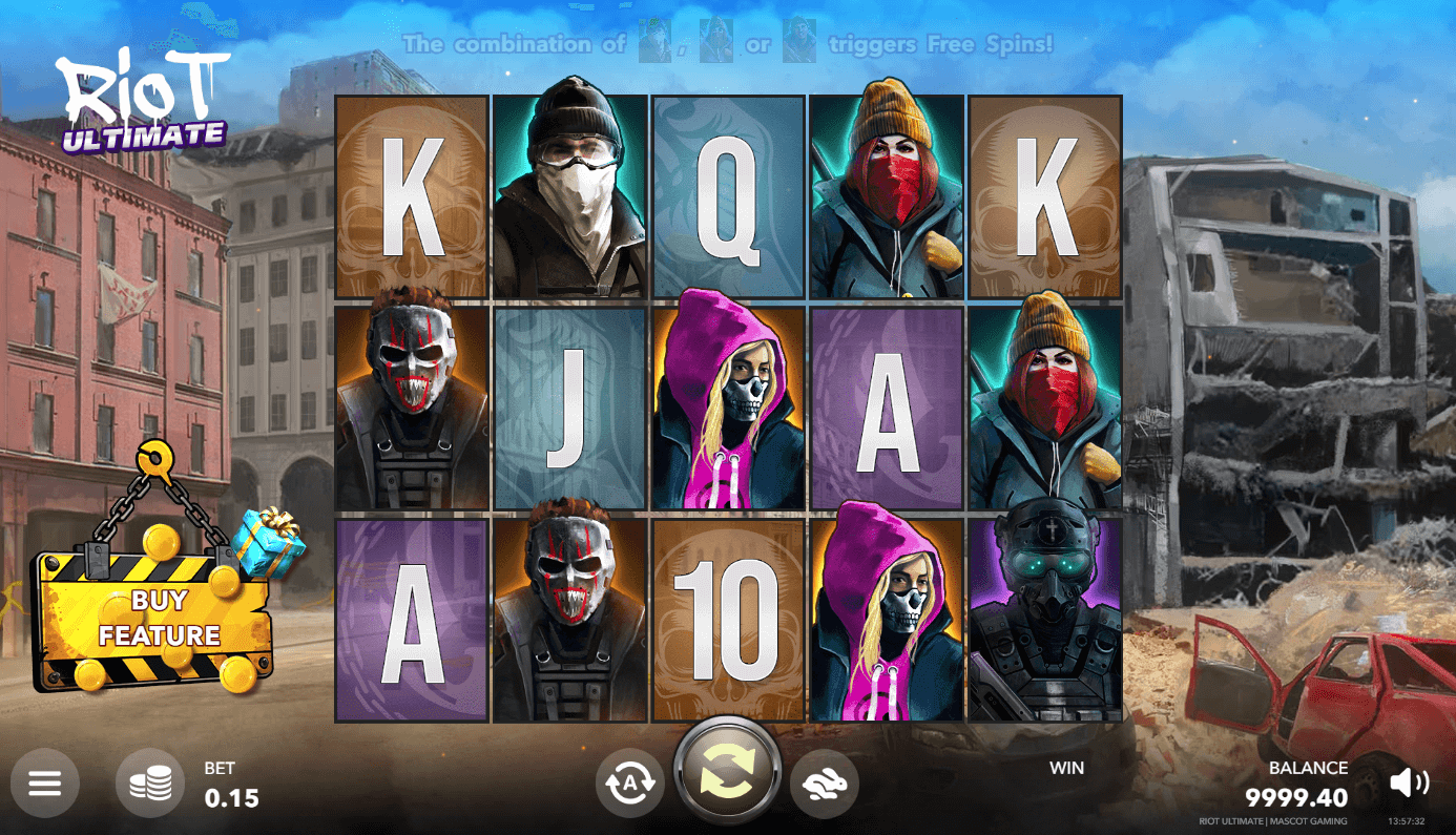 Riot Ultimate Slot Game screenshot