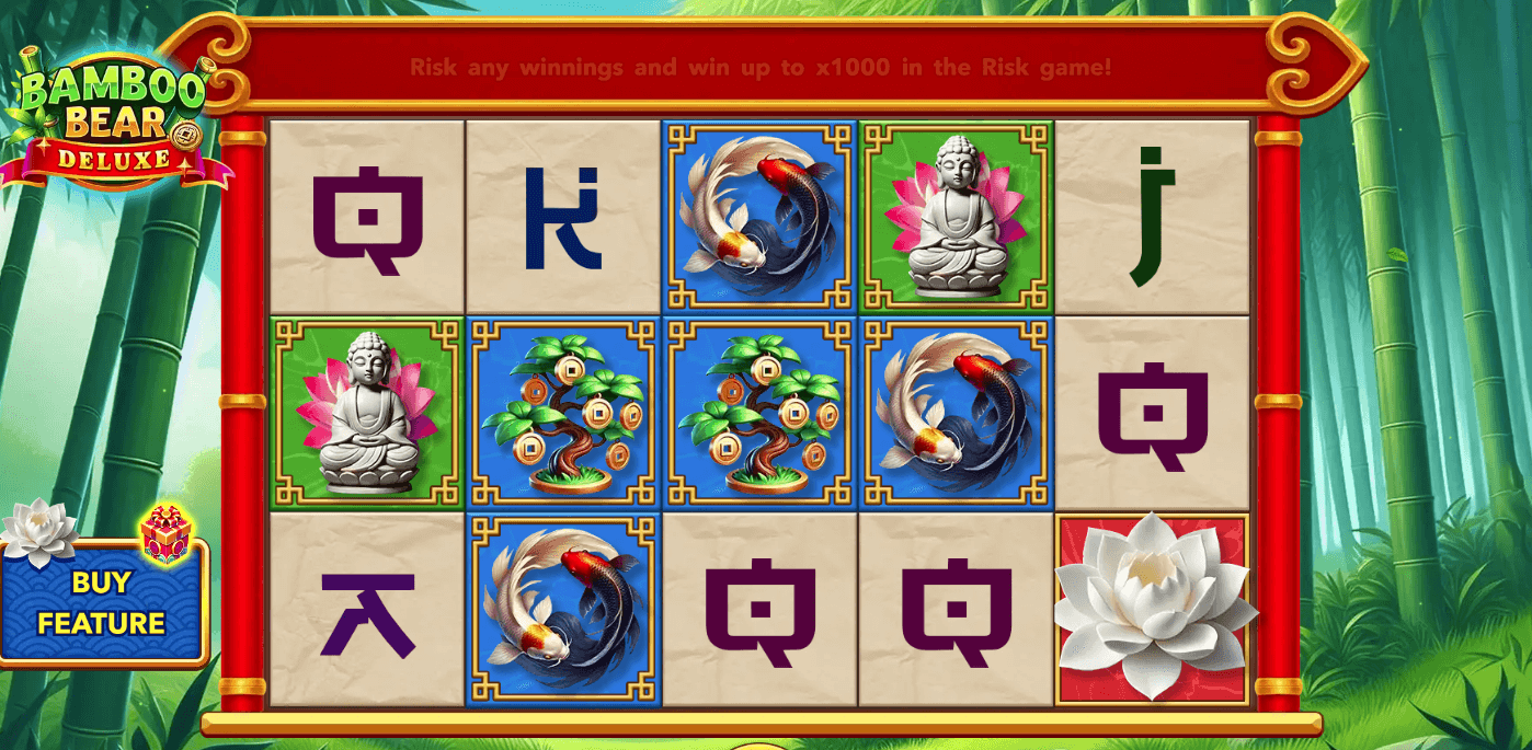 Bamboo Bear Deluxe game screenshot