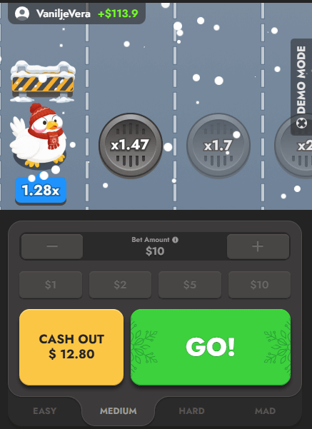 Chicken Route Game screenshot