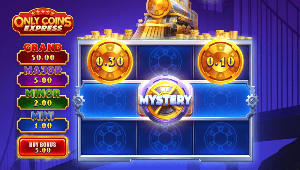 Only Coins Express game screenshot