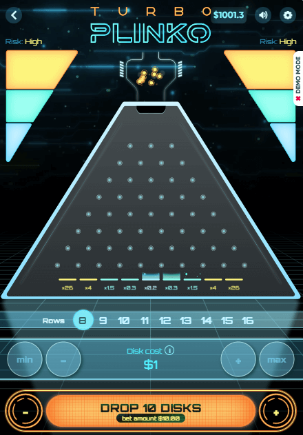 Turbo Plinko Screenshot