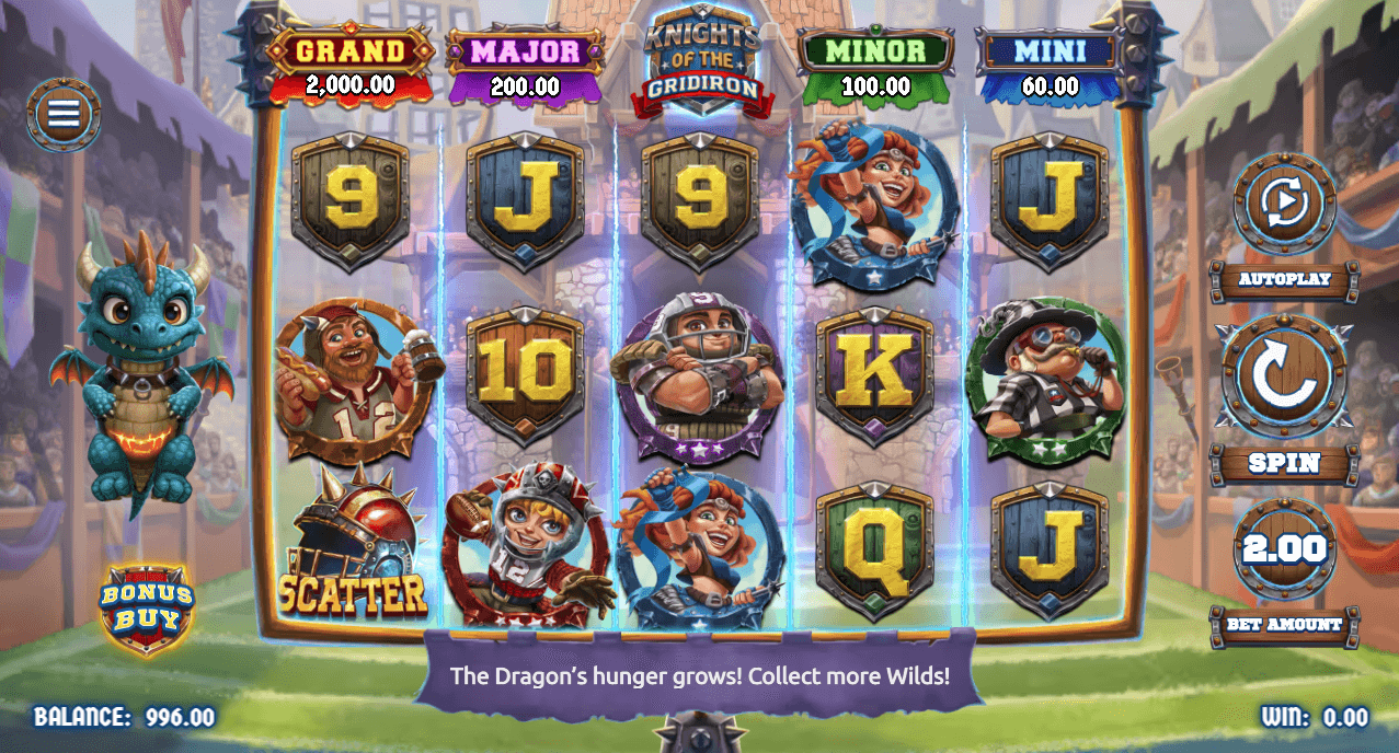 Knights of the Gridiron game screenshot