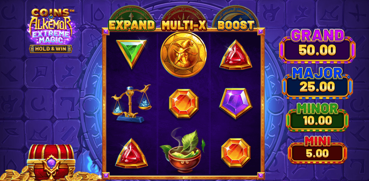 Coins of Alkemor: Extreme Magic game screenshot