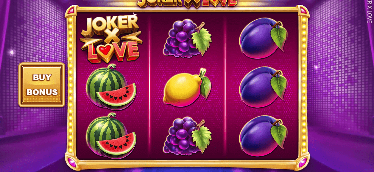 Joker X Love slot game screenshot