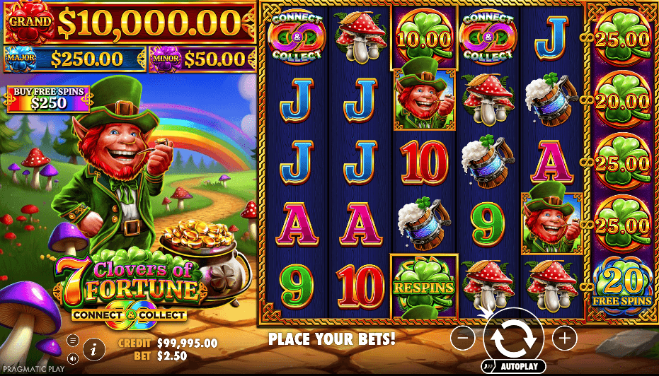 7 Clovers of Fortune screenshot