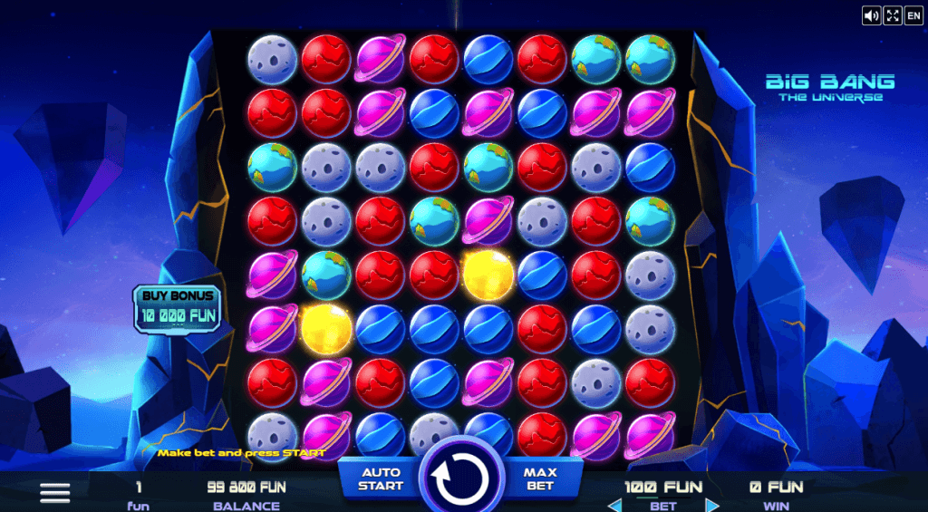 Big Bang game screenshot